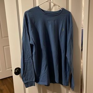 Polo blue long sleeved t-shirt